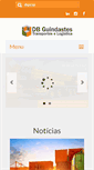 Mobile Screenshot of dbguindastes.com.br